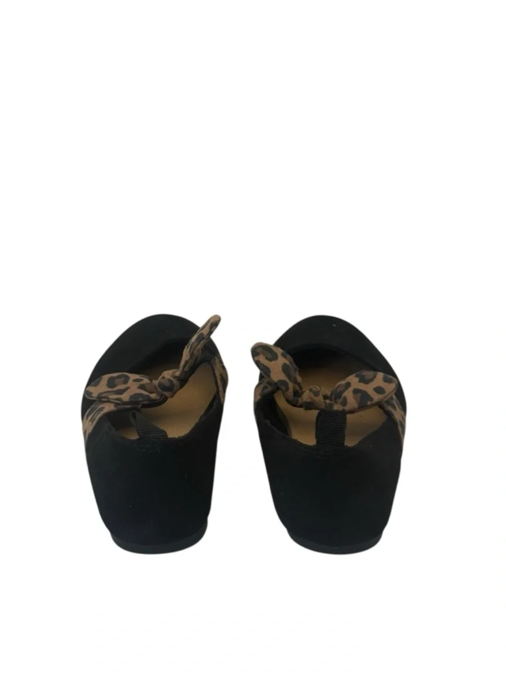Old Navy Toddler‎ Girls' 2 Pairs Black Flats Slip-On Shoes Casual Style, Size 7